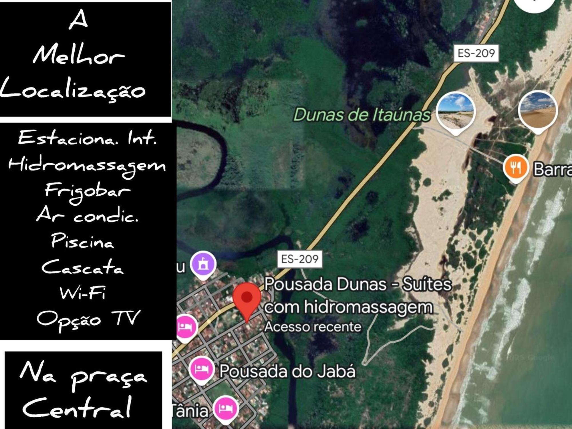 Pousada Dunas - Suites Com Hidromassagem No Coracao Da Vila Itaunas  Buitenkant foto