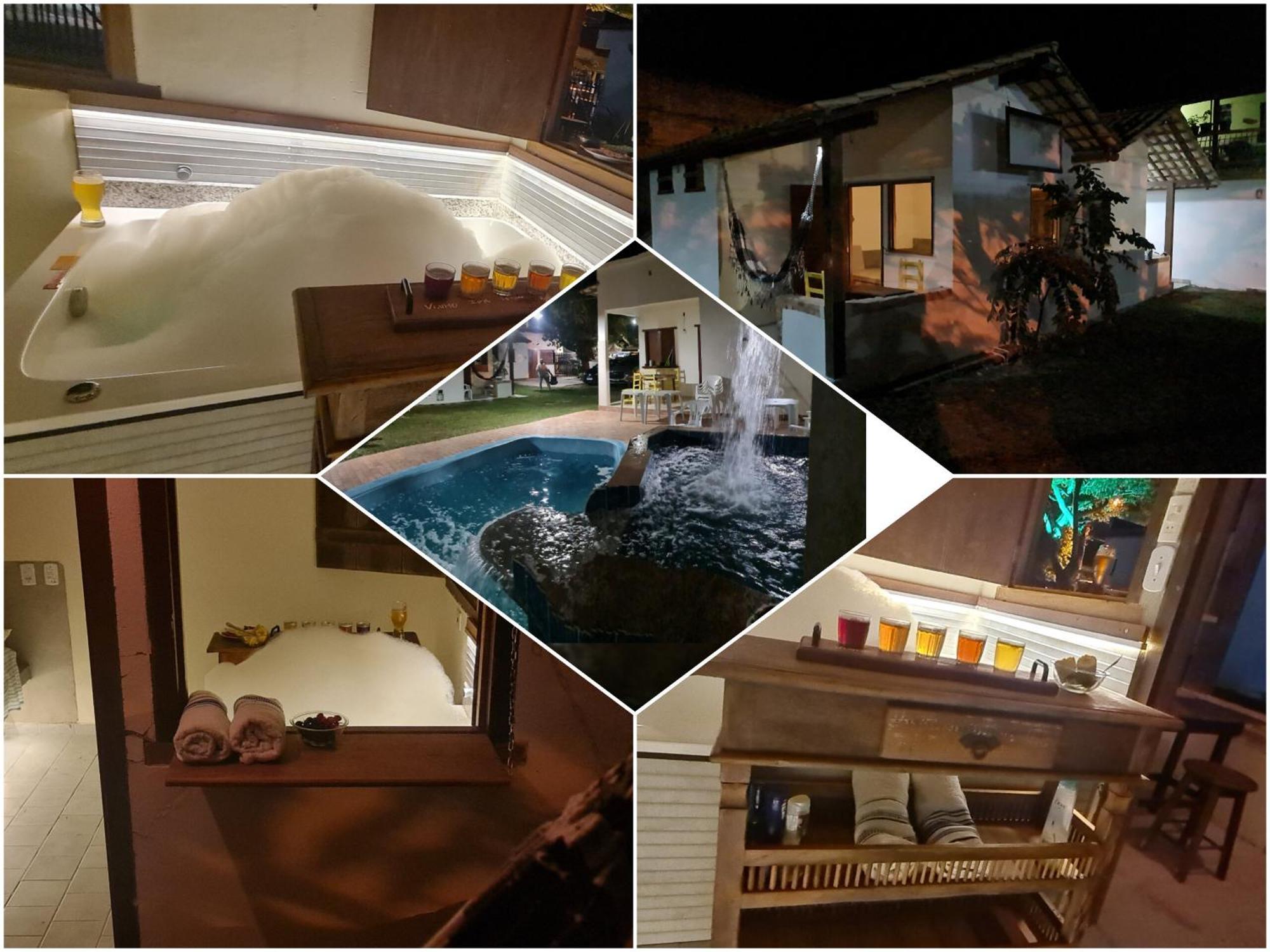 Pousada Dunas - Suites Com Hidromassagem No Coracao Da Vila Itaunas  Buitenkant foto