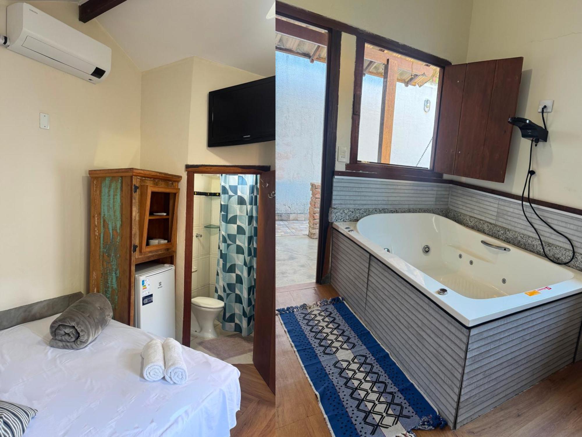Pousada Dunas - Suites Com Hidromassagem No Coracao Da Vila Itaunas  Buitenkant foto