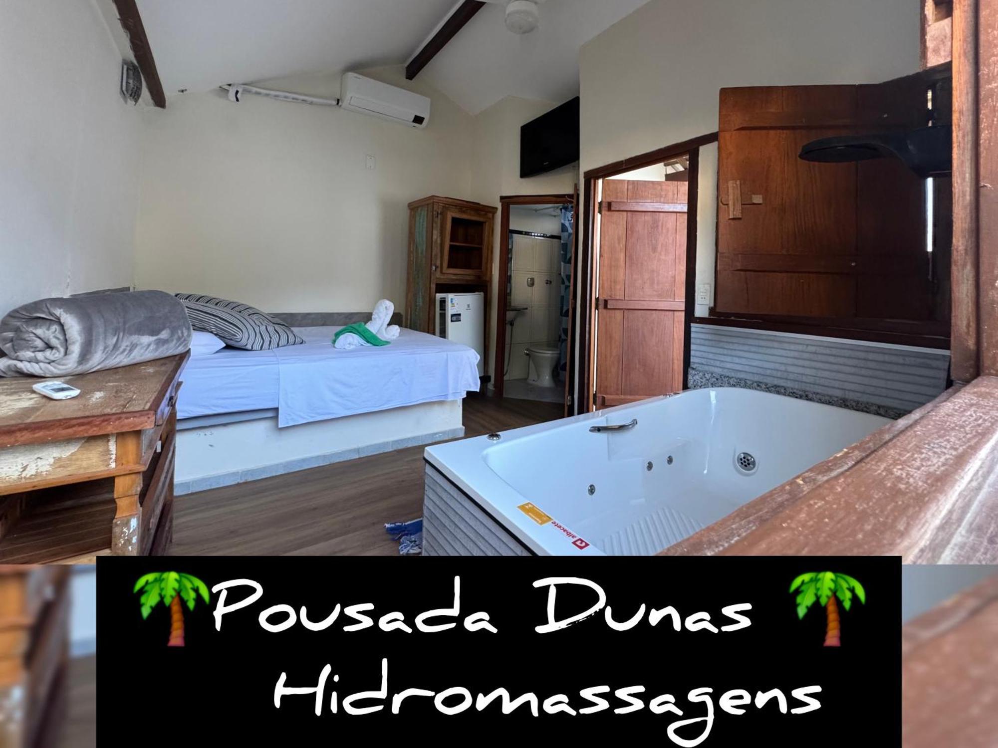 Pousada Dunas - Suites Com Hidromassagem No Coracao Da Vila Itaunas  Buitenkant foto